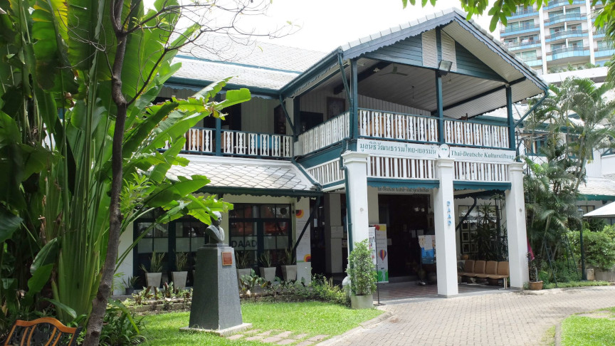 Das DAAD Informationszentrum Bangkok auf dem Gelände der Thai Deutschen Kulturstiftung (TDKS)